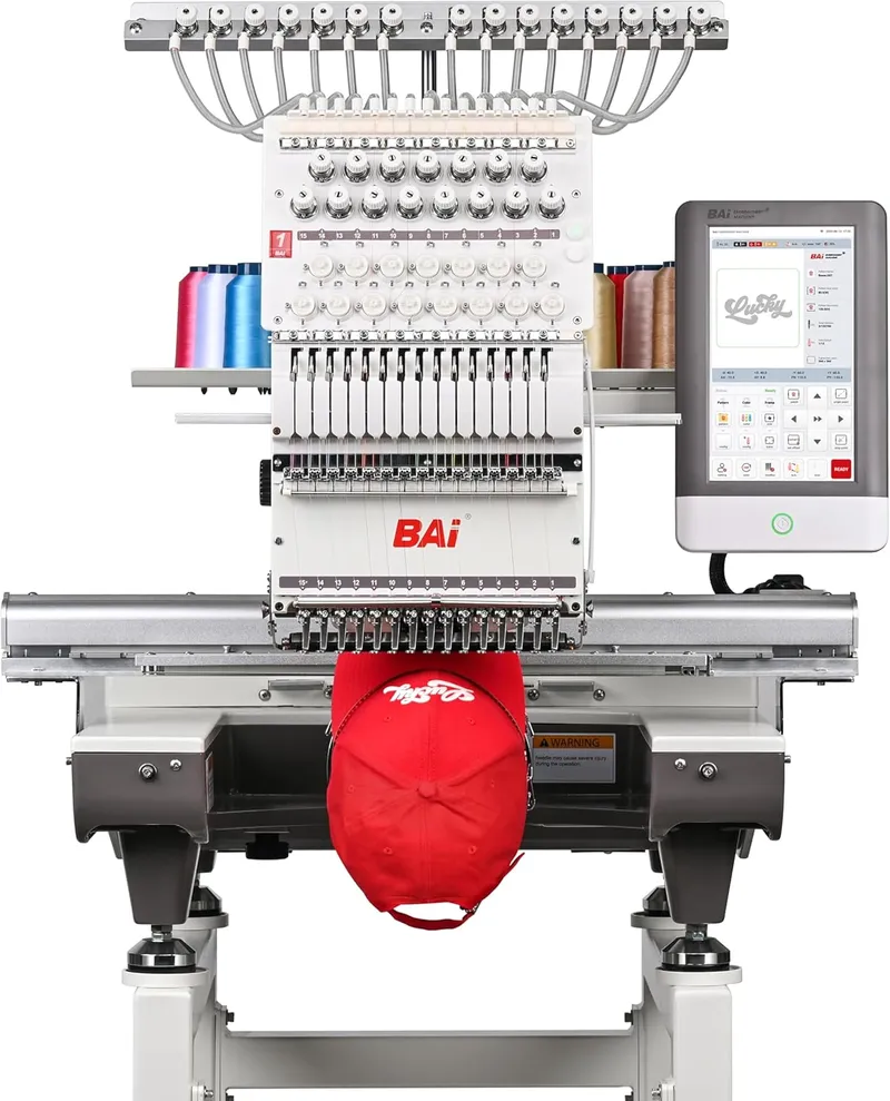 BAi The Mirror 15 Needles Embroidery Machine